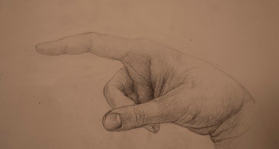 Gesture study - Three hands