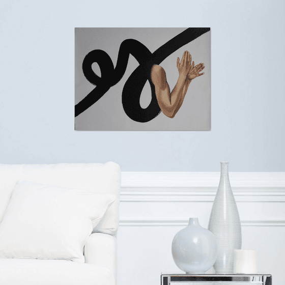 “ONE CLAP” BLACK LINE