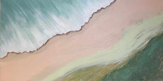 Serene shoreline 2 1 90x180