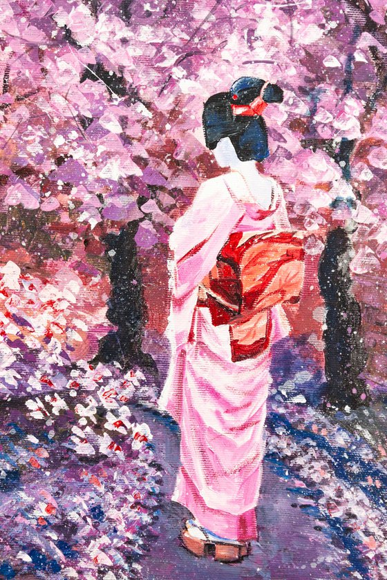 Blooming cherry