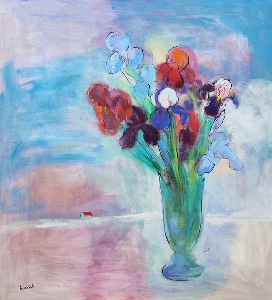 Summer Flowers. Irises