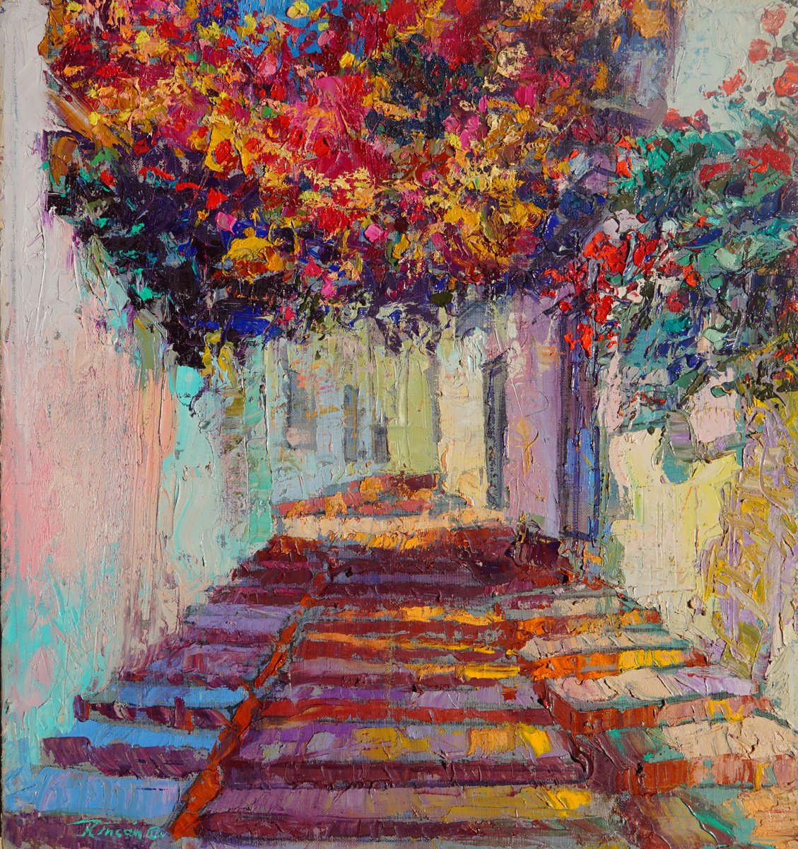 Bougainvillea in summer by Luis Rincon