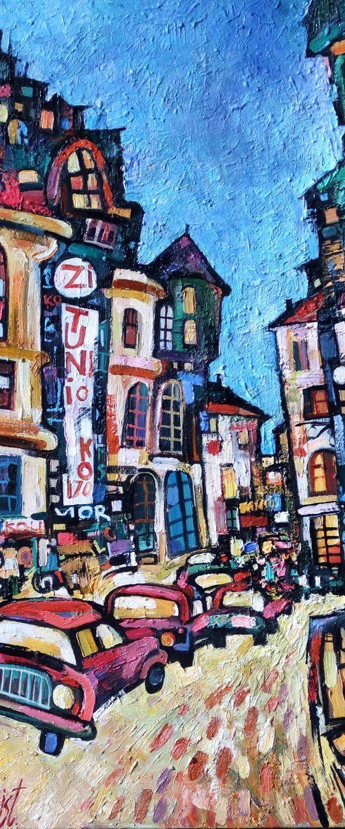 Saturday Evening in Paris by Nikifor Swiristuhin