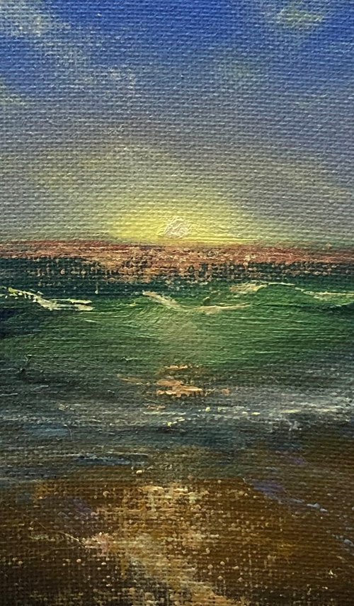 Watching Sunrise by Alesia Yeremeyeva