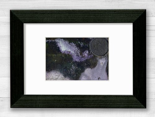 Dark Mystery 3 - Small painting by Kathy Morton Stanion by Kathy Morton Stanion