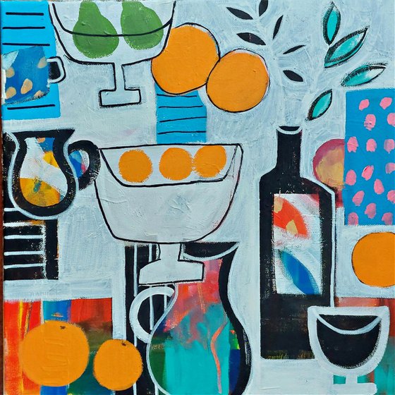 Still Life with Oranges IV