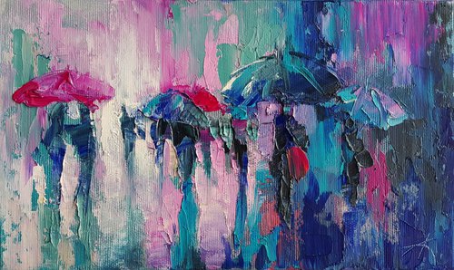 A melody of rain by Anastasia Kozorez
