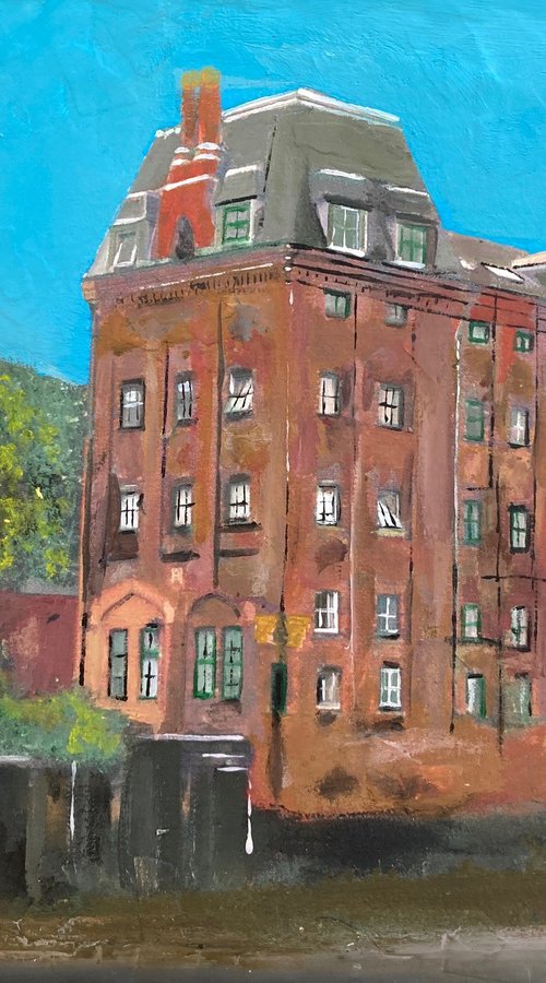 Building Beside The River In Hull by Andrew  Reid Wildman