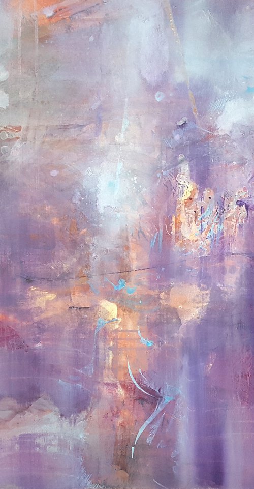 Superbe light mindscape about eternity neo romantic landscapes by O KLOSKA by Kloska Ovidiu