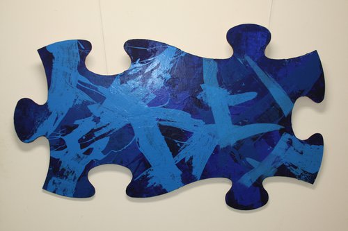 Puzzle Pieces by David  Frutko
