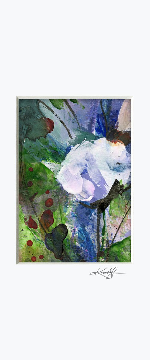 Abstract Floral 2020-12 - Flower Painting by Kathy Morton Stanion by Kathy Morton Stanion