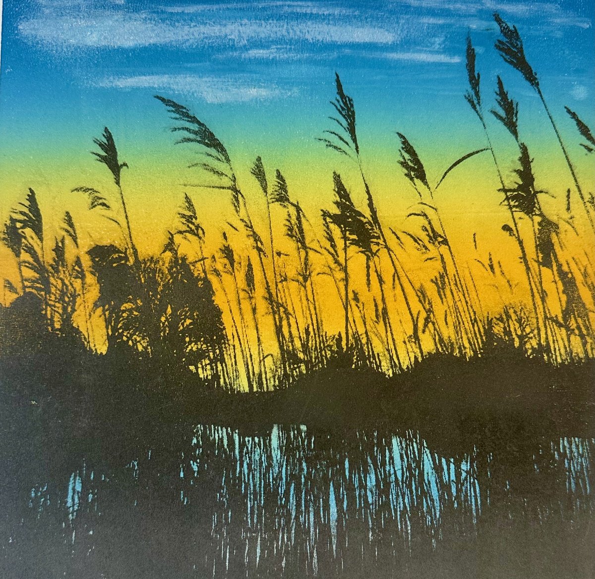 Landscape Limited Edition Print By Diane Mclellan, 11 X 11, It