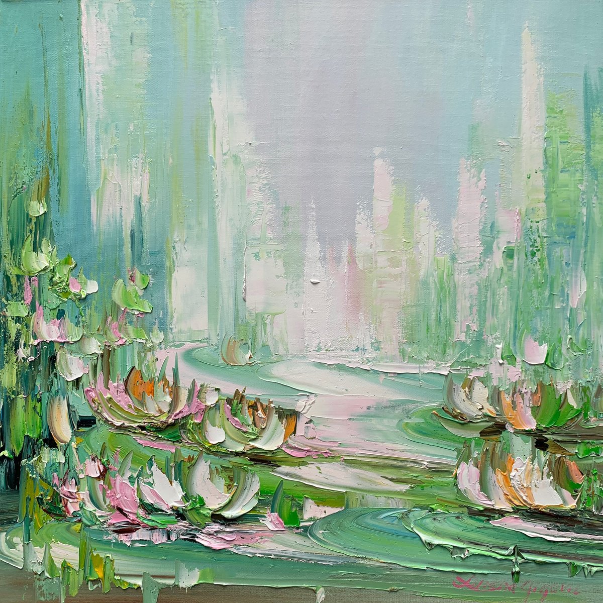 Water lilies No 120 by Liliana Gigovic