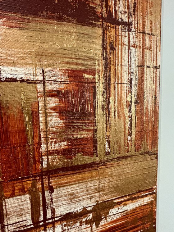 Field of Study Ochre 50x100x2 cm