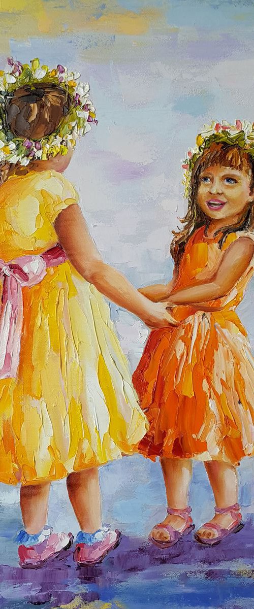 Little sisters by Anastasia Kozorez
