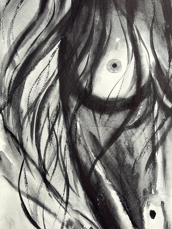 Woman Nude Painting
