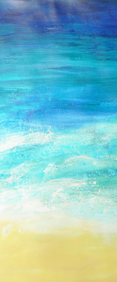 The sand between my toes (#3) by Carolynne Coulson