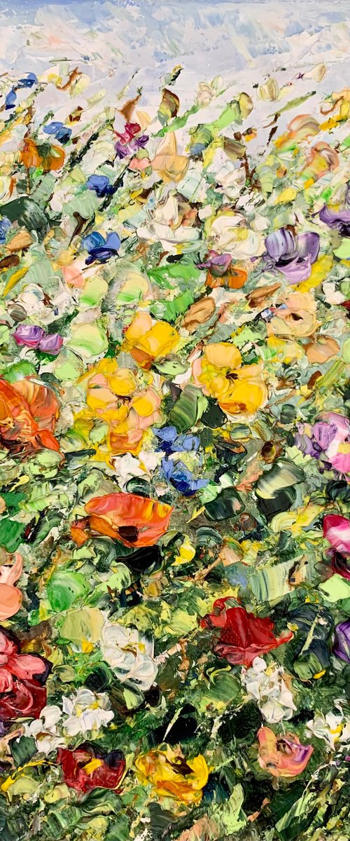 Colorful summer flowers by Vilma Gataveckienė