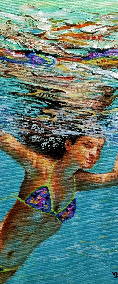 Girl swimming66 by Vishalandra Dakur