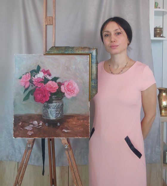 Roses, geraniums and gardenias