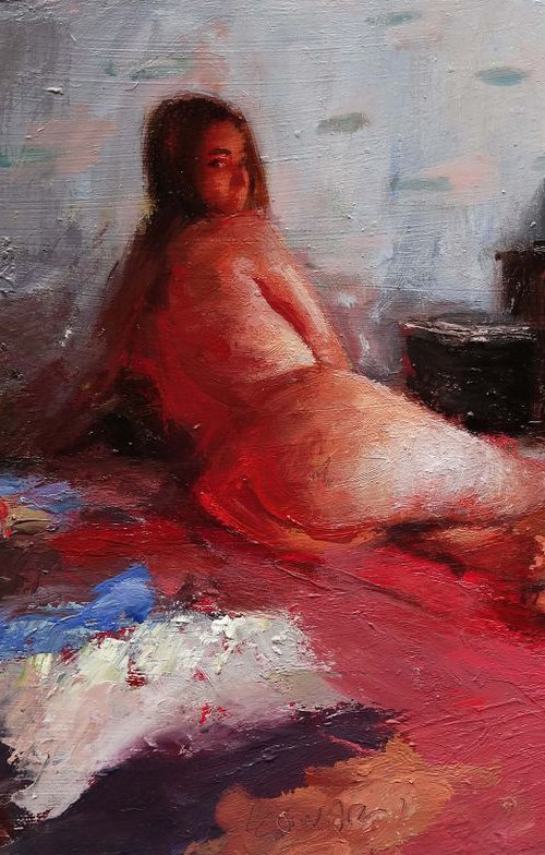 The woman next door by Manuel Leonardi