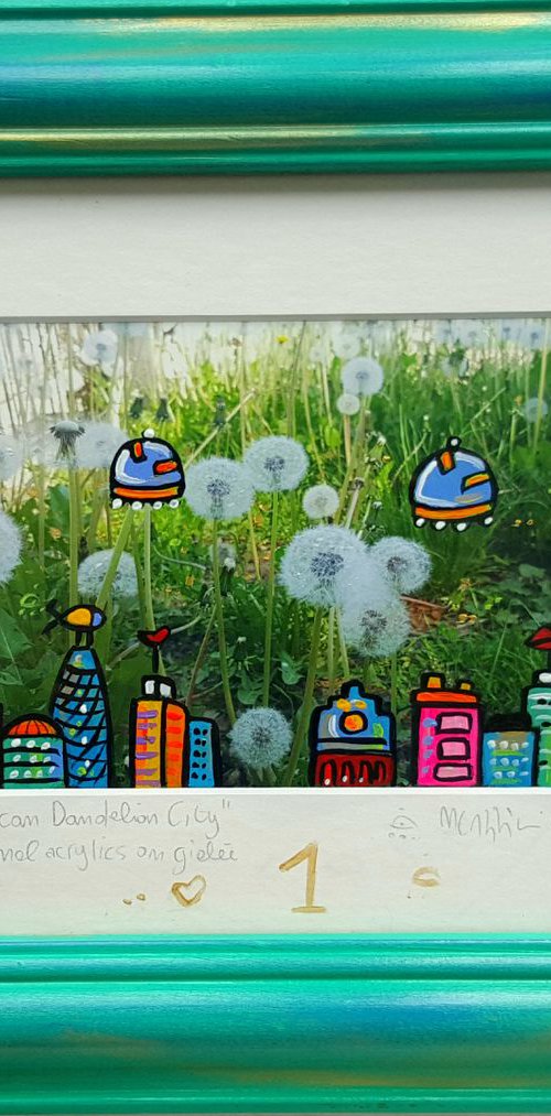 Tuscan Dandelion City by Maria Luisa  Azzini