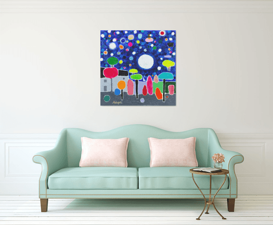 Starry Night (pop, nature, impressionism)