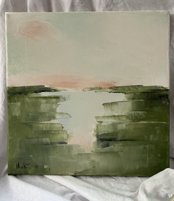 Dawn Over the Quiet Meadow