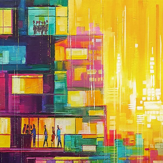 Sunset in the City