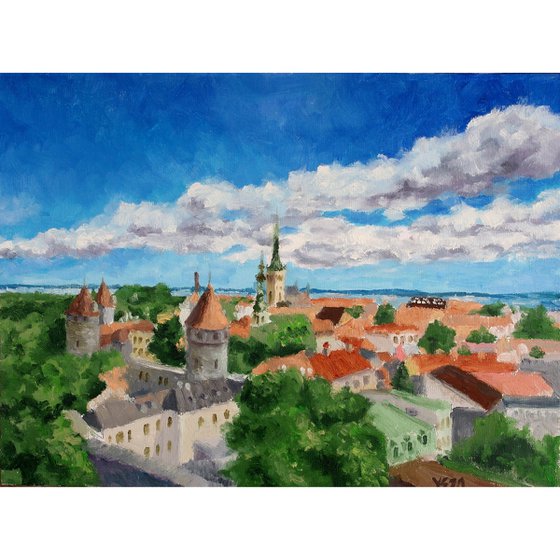 Summer Tallinn View