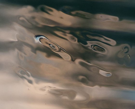 bronze liquid reflections