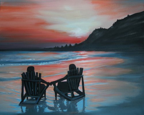 Romantic Sunset by John Begley