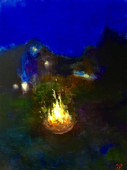 NIGHT FIRE by Vera Klimova