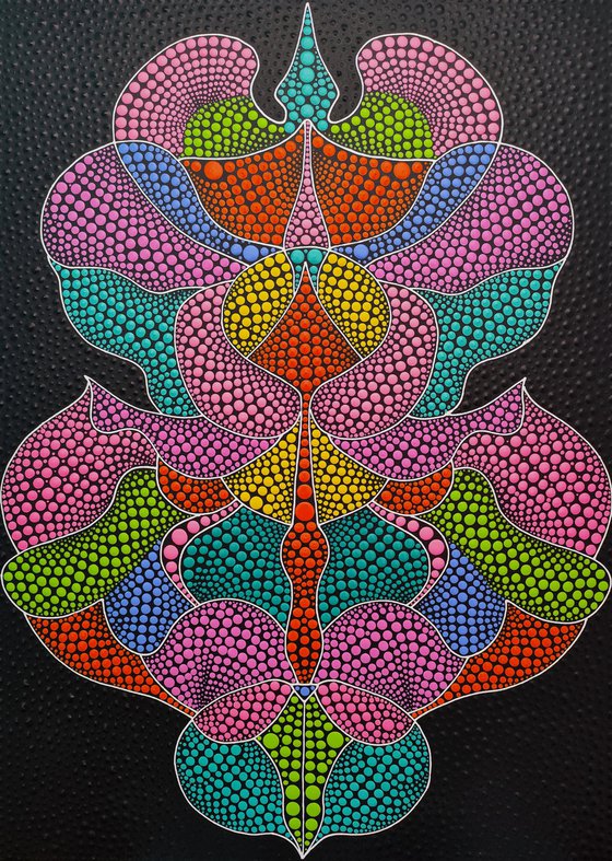 Psychedelic Lotus Garden