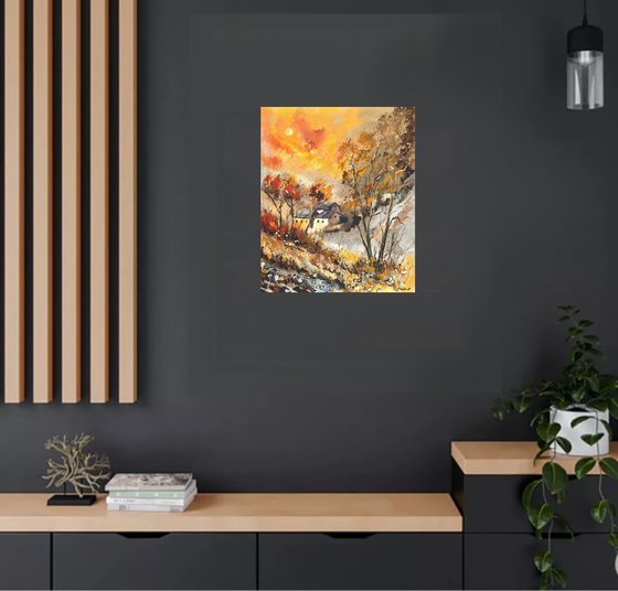 Autumnal orange