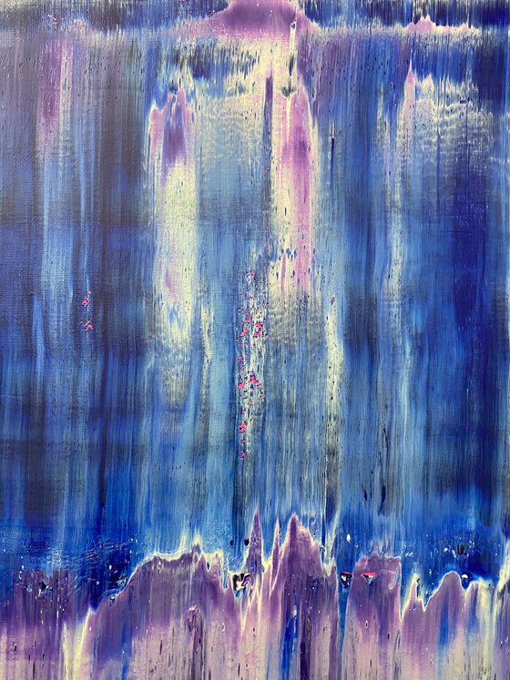 "What's Your Frequency?" - Original PMS Oil Painting On Canvas - 16 x 20 inches