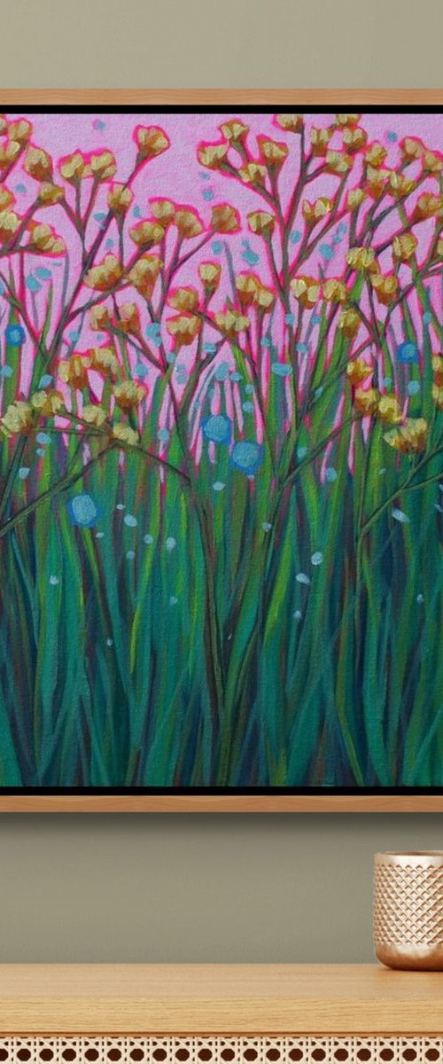 Yellow Blooms on a Sunny Day by Sage Mountain Studio