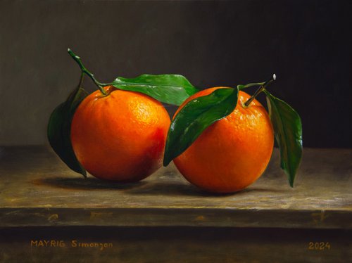 Orange Duo by Mayrig Simonjan