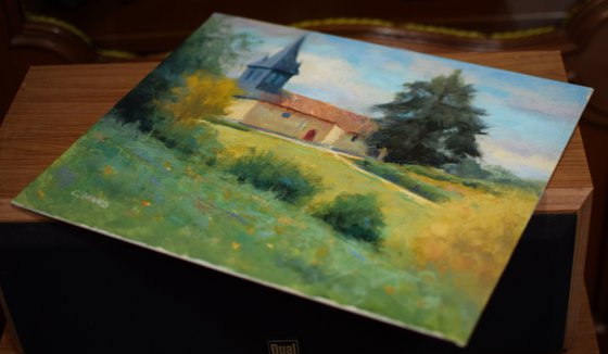 The Rural Church at Lastours