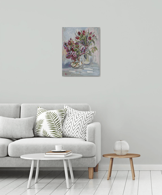 Still-life "Spring flowers"