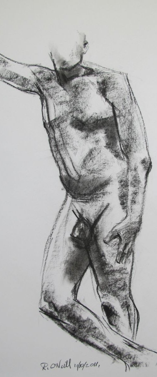 Standing male nude by Rory O’Neill