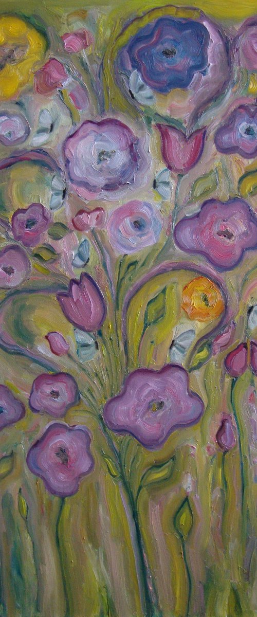 In the green garden by Olga Knezevic