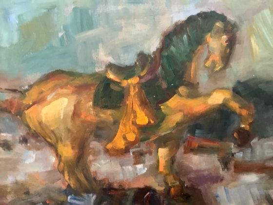 Stray, But Found Roman Horse