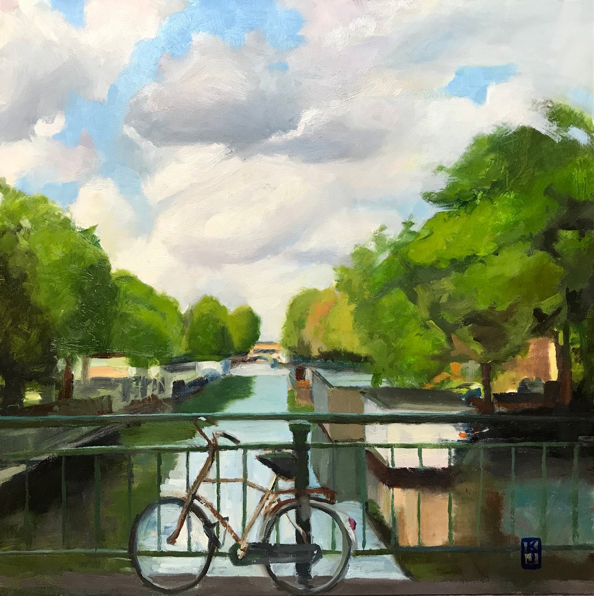 Amsterdam Canal by Katherine Jennings