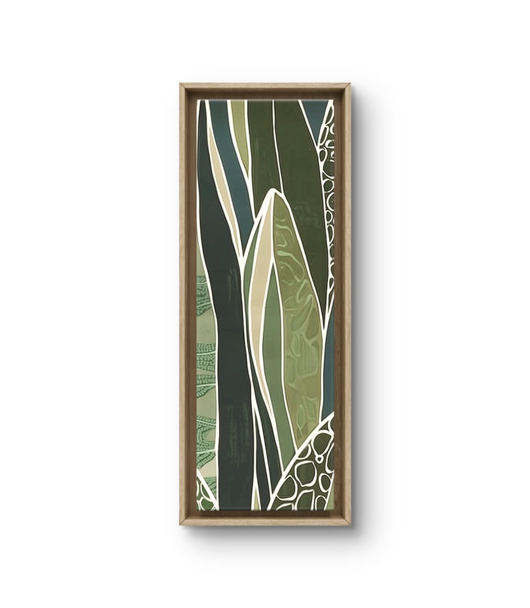  Plant Code #7 By V+V Kniazievi, 24 X 63, Artwork For Sale On Artfinder