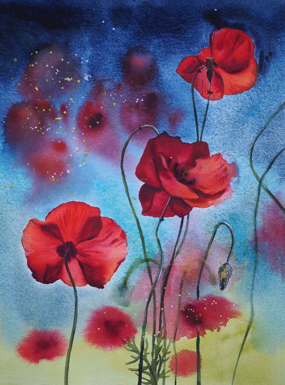Expressive poppies