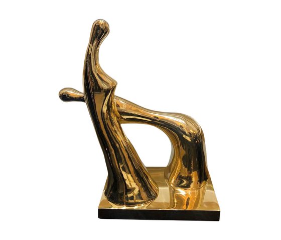 "Worship" Contemporary Abstract Sculpture