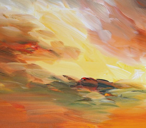 Romantic Evening Landscape D 2