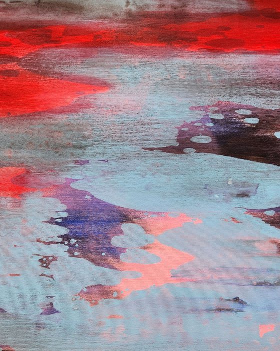 REFLECTION IV -Contemporary Abstract Painting