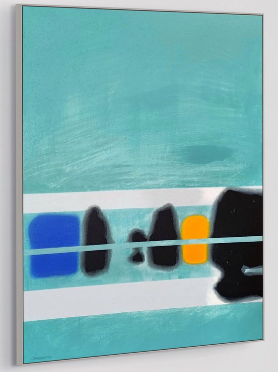 Abstract mirages. Calm.